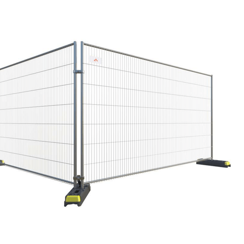 Standard temporary fencing panels anti-climb 