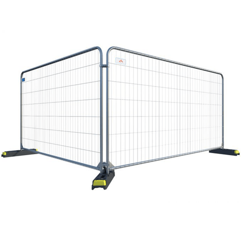 Standard round top temporary fencing panels