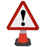traffic-cone-road-mounted-signs-signage-warning-symbols-caution-directional-constuction-hazard-roadway-motorway-custom-roadwork-heavy-duty-reflective-caution-site-pedestrian-safety-plastic-portable-stackable-highway-uk