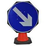 traffic-cone-road-mounted-signs-signage-warning-symbols-caution-directional-constuction-hazard-roadway-motorway-custom-roadwork-heavy-duty-reflective-caution-site-pedestrian-safety-plastic-portable-stackable-highway-uk