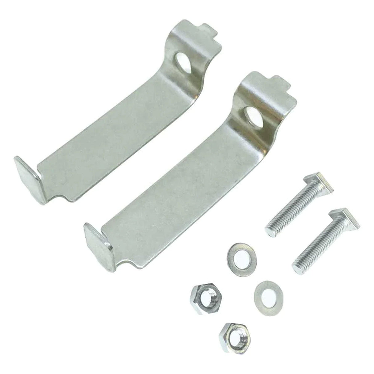 Sign channel clips, back to-back mounting hardware sign attachment display hanging fixing hardware, double-sided clips, installation accessories sign faces poles