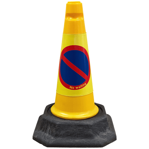 500mm 2-Piece Premium "No Waiting" Traffic Cone