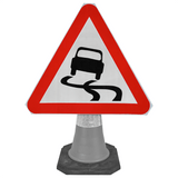 traffic-cone-road-mounted-signs-signage-warning-symbols-caution-directional-constuction-hazard-roadway-motorway-custom-roadwork-heavy-duty-reflective-caution-site-pedestrian-safety-plastic-portable-stackable-highway-uk