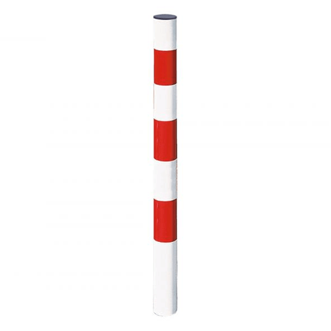 Steel security posts High visibility Durable Barrier Bollards Parking Traffic control Crowd control Safety Perimeter security Building protection Commercial security