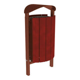 Street litter bin 50 litre capacity Silaos model Outdoor waste management solution Public area trash bin Municipal garbage can Anti-vandal container City street bin Steel waste receptacle Weather-resistant outdoor bin Lockable trash container High-capacity waste bin Durable garbage bin Hygienic litter container