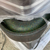 T-Shape Mortar Tub Forklift Mortar Tub 250 Litre Capacity Construction Tub Heavy-duty Cement Mixing Industrial Mortar Transport Hopper Cement Tub