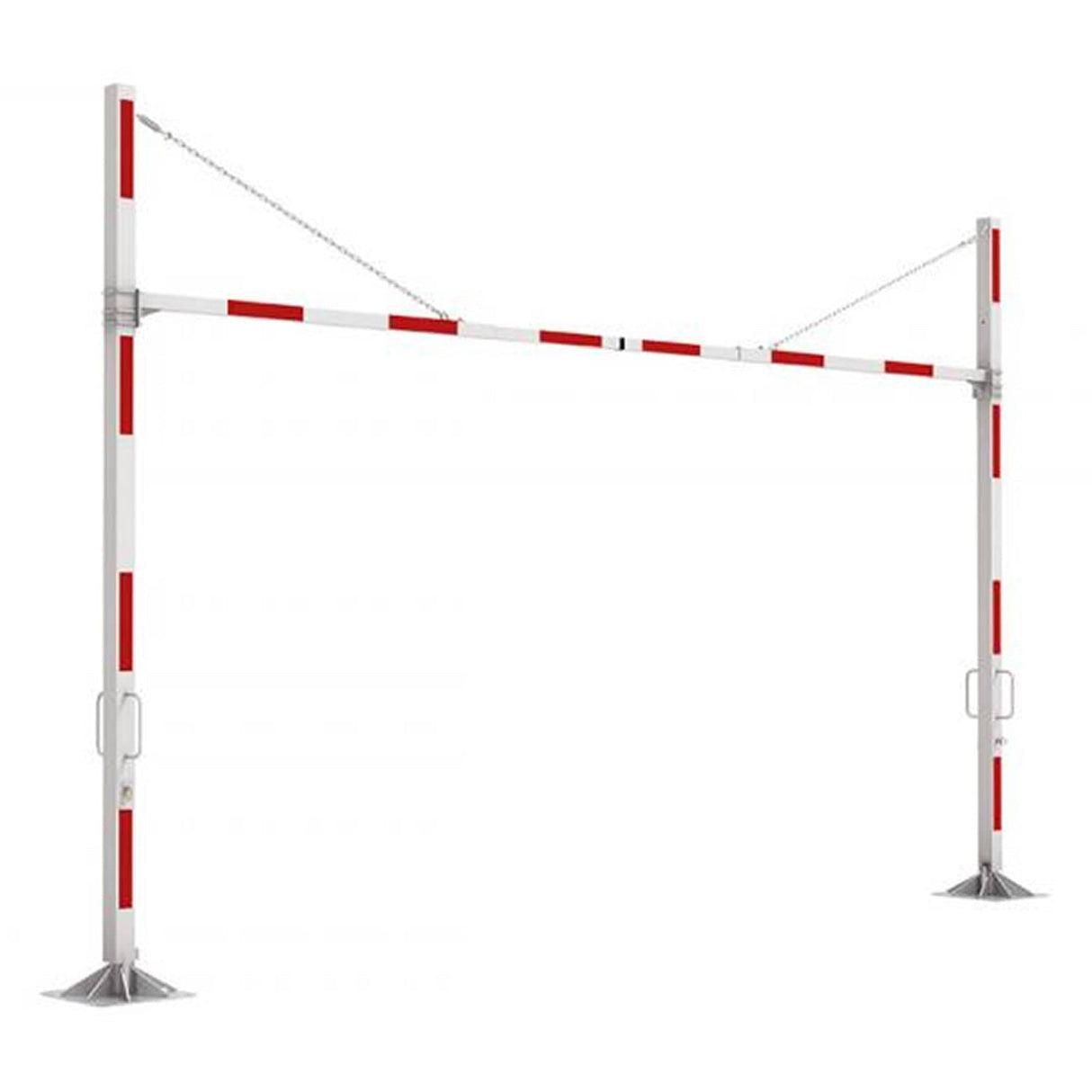 Universal Swivel Height Restrictor Limiters Control Device Overhead Restrictions Parking Garage Limit Loading Dock Control Drive-Through Car Park Industrial Commercial Low Clearance Warnings Warehouse Entrance Vehicle Loading Bay