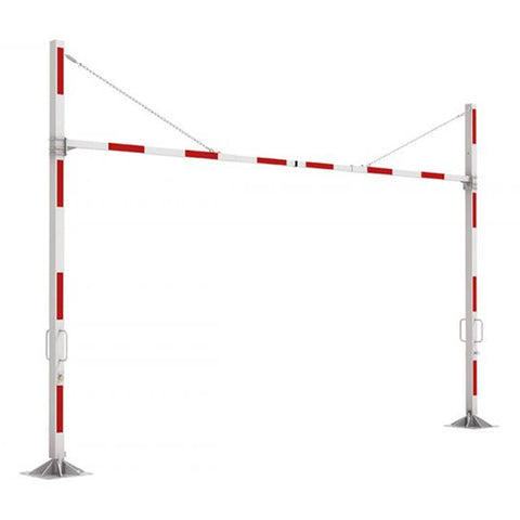 Universal Swivel Height Restrictor Limiters Control Device Overhead Restrictions Parking Garage Limit Loading Dock Control Drive-Through Car Park Industrial Commercial Low Clearance Warnings Warehouse Entrance Vehicle Loading Bay