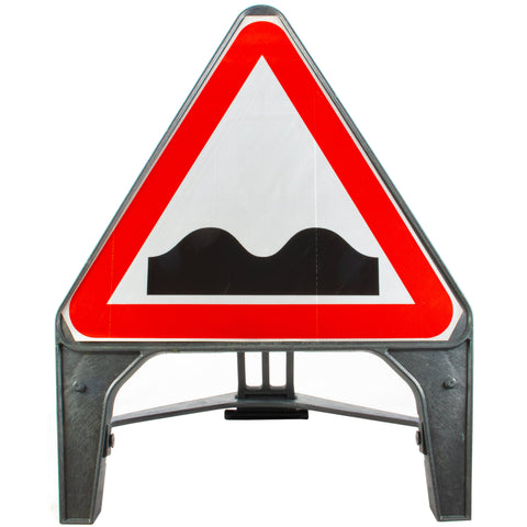 Uneven Road 750mm Q-Sign 556