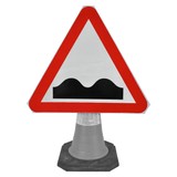 traffic-cone-road-mounted-signs-signage-warning-symbols-caution-directional-constuction-hazard-roadway-motorway-custom-roadwork-heavy-duty-reflective-caution-site-pedestrian-safety-plastic-portable-stackable-highway-uk