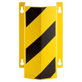 traffic-line-pipe-cable-guard-exposed-down-pipe-protection-wall-mounted-forklift-damage-u-shape-powder-coated-yelow-black-steel-indoor-manufacturing-sites-warehouses-logistics-depots-commercial-buildings-utility-sites-chemical-plant-car-parks-external-installations-heavy-duty-durable
