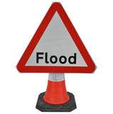 traffic-cone-road-mounted-signs-signage-warning-symbols-caution-directional-constuction-hazard-roadway-motorway-custom-roadwork-heavy-duty-reflective-caution-site-pedestrian-safety-plastic-portable-stackable-highway-uk