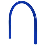 Kirby hoop cycle stand with flanged or ragged mounting options.