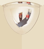 panoramic 90 degree observation safety mirrors retail warehouse 