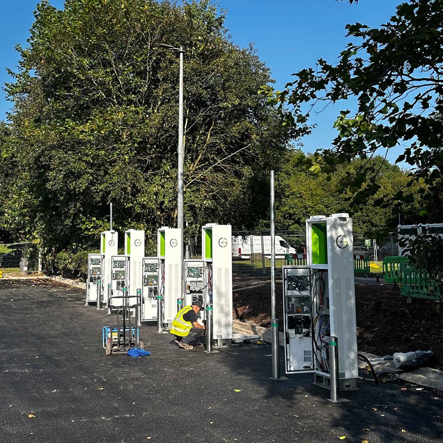 EV charging points