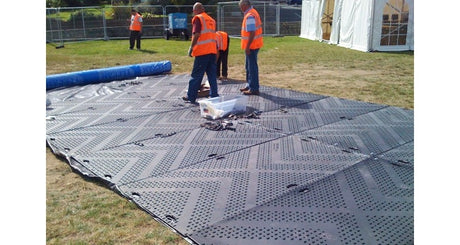 Access mats Ground protection mats hire Construction projects Melba Swintex Civil engineering Bog mats Temporary flooring Construction site Infrastructure maintenance Ground protection boards