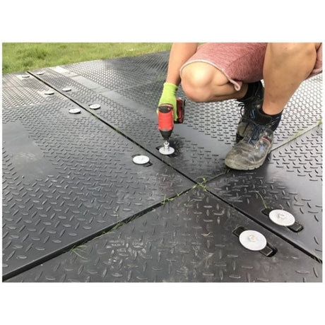 Ground protection matting Outdoor events Festivals Safety Temporary flooring Environmental preservation Access Mats Road Plates for hire Heavy Duty Grass Protection matting GRP Matting Rubber Mats