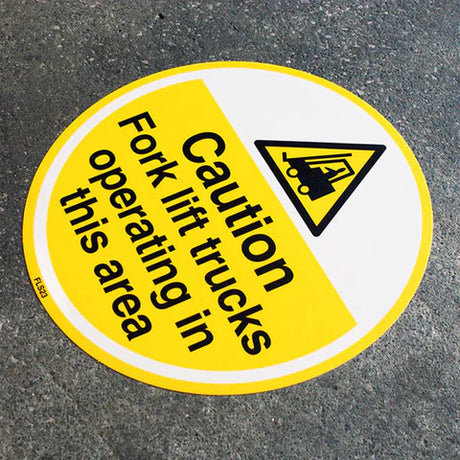 Floor stickers Workplace safety High-visibility Customer-facing environments Warehouse floor stickers Traffic flow Social distancing Germs prevention Organized space Productivity Design and placement Cost-effective