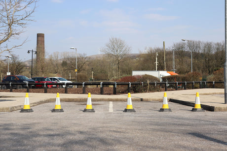 Coloured Traffic Cones Traffic Management Maintenance Construction Site Safety Cones Street Solutions UK