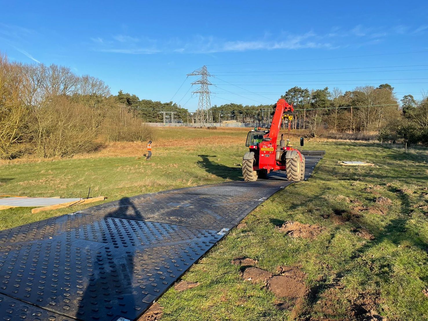 Sustainable Solutions Environmental Benefits Ground Protection Matting Temporary Flooring Ground Mats Grass Protection Matting Civil Engineering Ground Protection Mats Hire Access Mats Construction Equipment