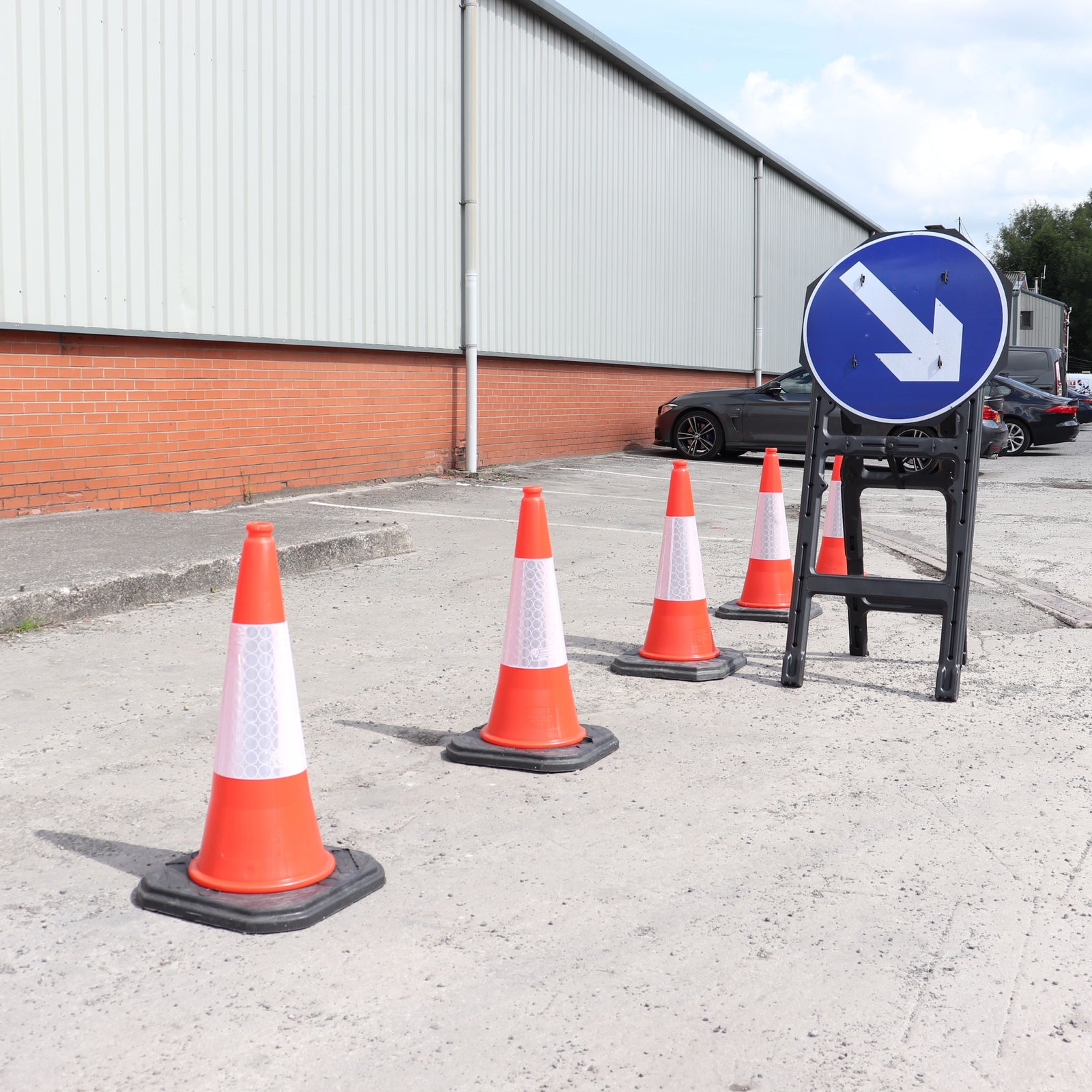 Traffic Cones Construction Site Safety Road Works Traffic Maintenance Management control Street Solutions UK
