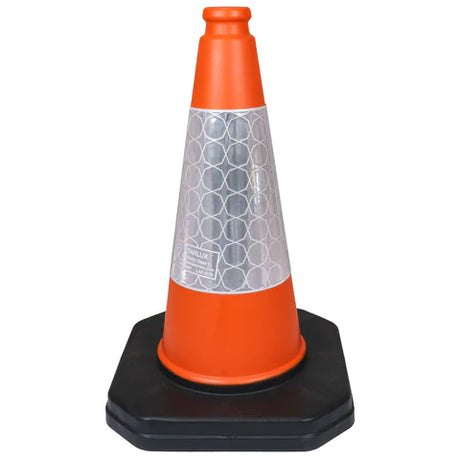Traffic cones UK Traffic safety Coloured cones Reflective cones Visibility Road works Drivers Low light conditions Motorway closures Standard height Road workers Street Solutions UK