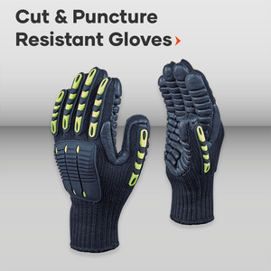 Cut-resistant gloves Puncture-resistant Safety gloves Protective Industrial gloves Cut-proof gloves Anti-cut Heavy-duty gloves Level 5 cut resistance gloves Kevlar gloves Needle-resistant hand gloves latex general purpose gloves Nitrile coated gloves