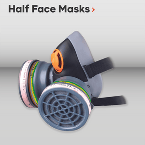 Half Face Masks Protective Fashionable Stylish Face Coverings Breathable Masks Designer Face Masks Trendy Reusable Adjustable Anti-dust Sports Face Heavy Duty Spray Kit Chem kit Mars Kit Respiratory Half Mask Filtering Cartridges