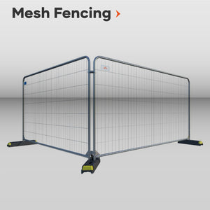 Mesh fencing Welded chain link wire security galvanized PVC coated garden sports perimeter anti-climb events metal heras