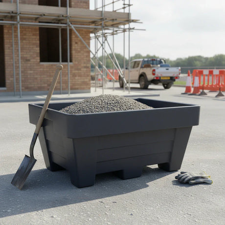 Heavy Duty Mortar Tub Forklift Compatible