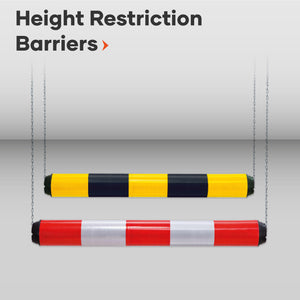 Plastic-height-restriction-barrier-Height-limit-bar-Traffic-control-Parking-lot-Road-safety-Vehicle-control-Traffic-management-Crowd-control-Height-limit-Parking-garage-outdoor-red-white-yellow-black