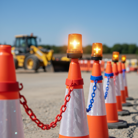 Various colourful cone accessories including cone holders, filters, and rolling mats arranged on a white surface with a blurred green background