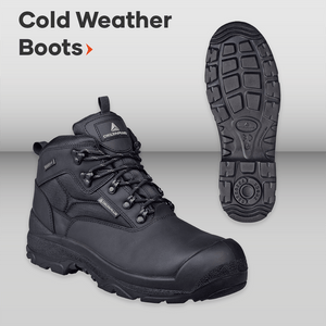 Cold weather Winter boots Snow Waterproof Insulated Warm boots Cold-weather footwear Thermal Snow shoes Arctic boots Cosy winter boots Stylish cold weather boots Eskimo SBHP Nomad Samy S3 SRC Buffalo Leather Safety Boots