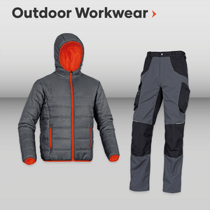 Outdoor Workwear Outdoor Workwear Durable Work Gear Protective Clothing High-Visibility Workwear Waterproof Work Clothes Safety Workwear Functional Workwear Industrial Workwear Work Gloves Work Boots