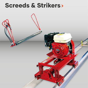 Screeds & Strikers Concrete finishing tools Efficient Time-saving Cost reduction Large-scale projects Parking lots Industrial floors Runways Driveways Sidewalks Rental Purchase Training Maintenance High-quality Durable Safety