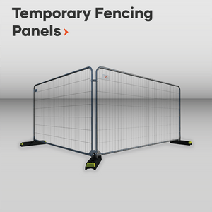 Temporary Fencing Panels durable versatile high quality weather resistant outdoor use road works construction site maintenance fencing panels