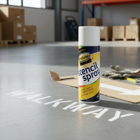 White Stencil Spray Paint indoor anti slip