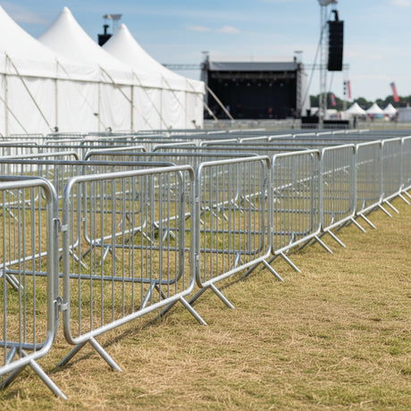 Crowd Control Barriers Steel