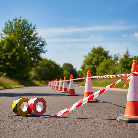 Barrier Tape — site safety tape | Street Solutions UK