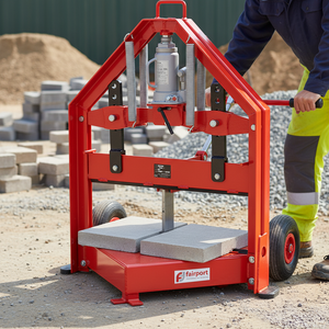 Fair port hydraulic block and slab splitters