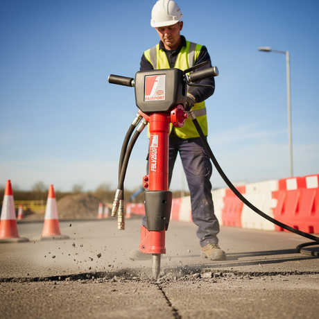 Hydraulic breakers Construction equipment Demolition tools Heavy machinery Excavator Breaker attachments Rock breakers Concrete breakers Hydraulic hammers Excavator rock breakers Demolition equipment Fairport - FBLV Hydraulic Pavement Breaker