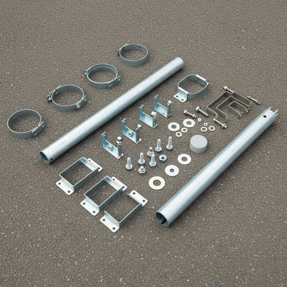 Sign Post Fixings - Shop Sign Post Brackets, Clips & Caps