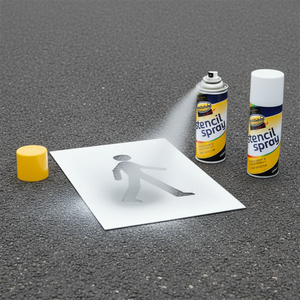 Stencil Spray Paint and Stencils