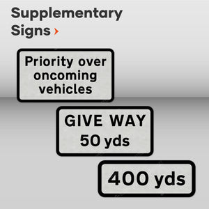 Permanent Road Signs