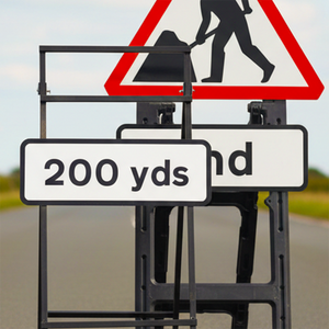 Supplementary Quick Fit Sign Faces 200yds END