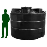 Non-Potable Cylindrical Storage Water Tank