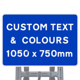 Reflective Quick Fit Sign Faces Chapter 8 Compliant The Red Book Road Sign High Visibility Traffic Safety Temporary Boards Custom Sign Frame RA1  HIP Class 2 RA2 Prismatic GRP Plastic Substrate Composite Dibond 