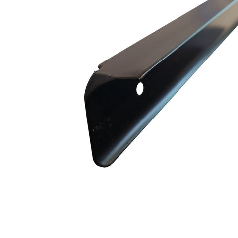 Black Aluminium Bullnose Corner Joint Trim - 40mm x 630mm - Neat Corner Join - Ideal for Chipboard Worktops - Hardwearing - Easy to Clean