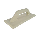 Get professional results with our heavy-duty lightweight plastering float. Made from rigid polyurethane foam, it smooths plaster surfaces effortlessly. Versatile, comfortable, and easy to clean. Ideal for applying plaster and cement. Available in beige. 