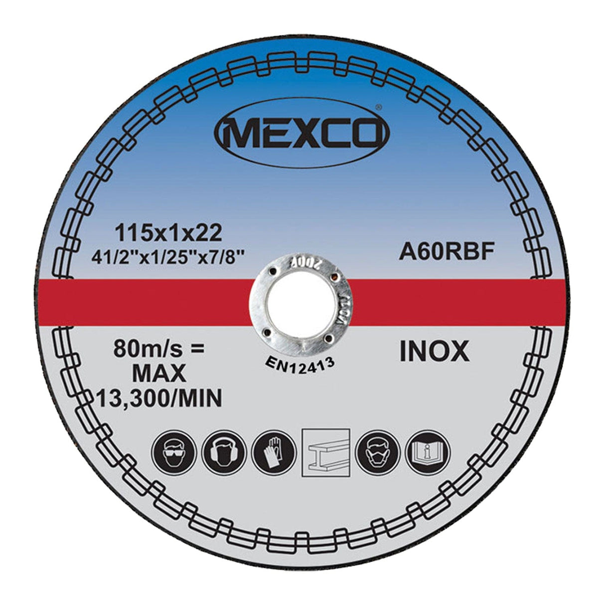 Mexco Inox Abrasive Wheel